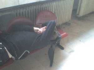 Cosmin in gara tg jiu Cosmin in gara tg jiu